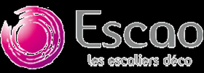 ESCAO -  Ecaliers à la française, à l'anglaise, suspendus et à limons centraux distribués par MATERIAUX DUBOS à Sainte Colombe la Commanderie et à Brionne (27).