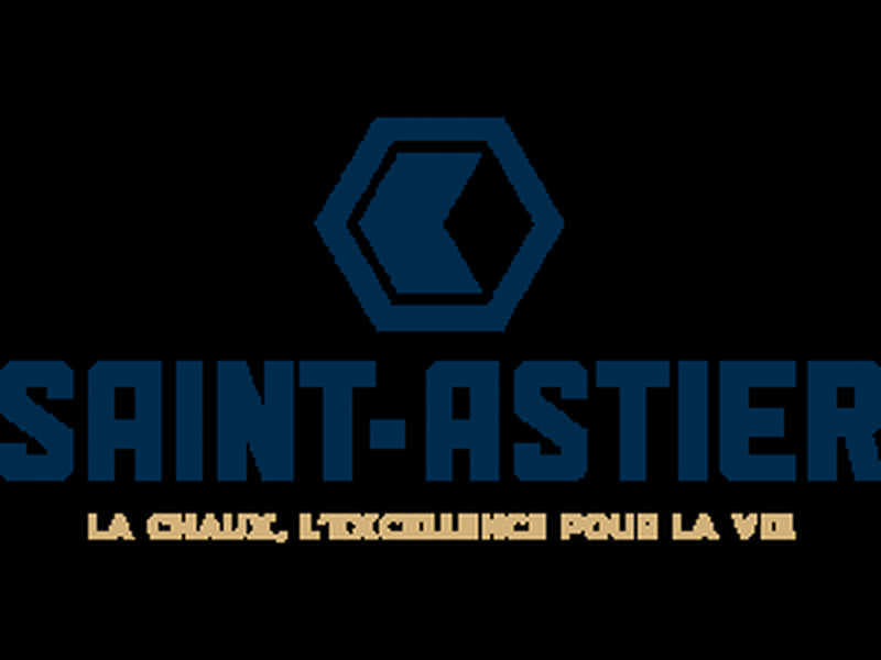 SAINT ASTIER -  Chaux distribuée par MATERIAUX DUBOS à Sainte Colombe la Commanderie et à Brionne (27).