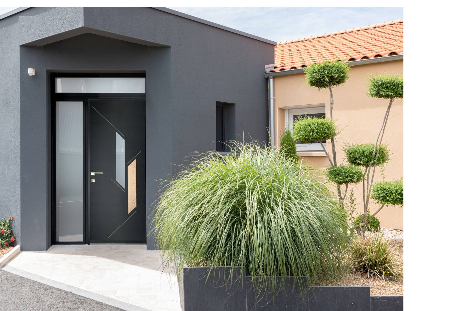 Porte d'entrée acier WIBAIE chez MATERIAUX DUBOS 27