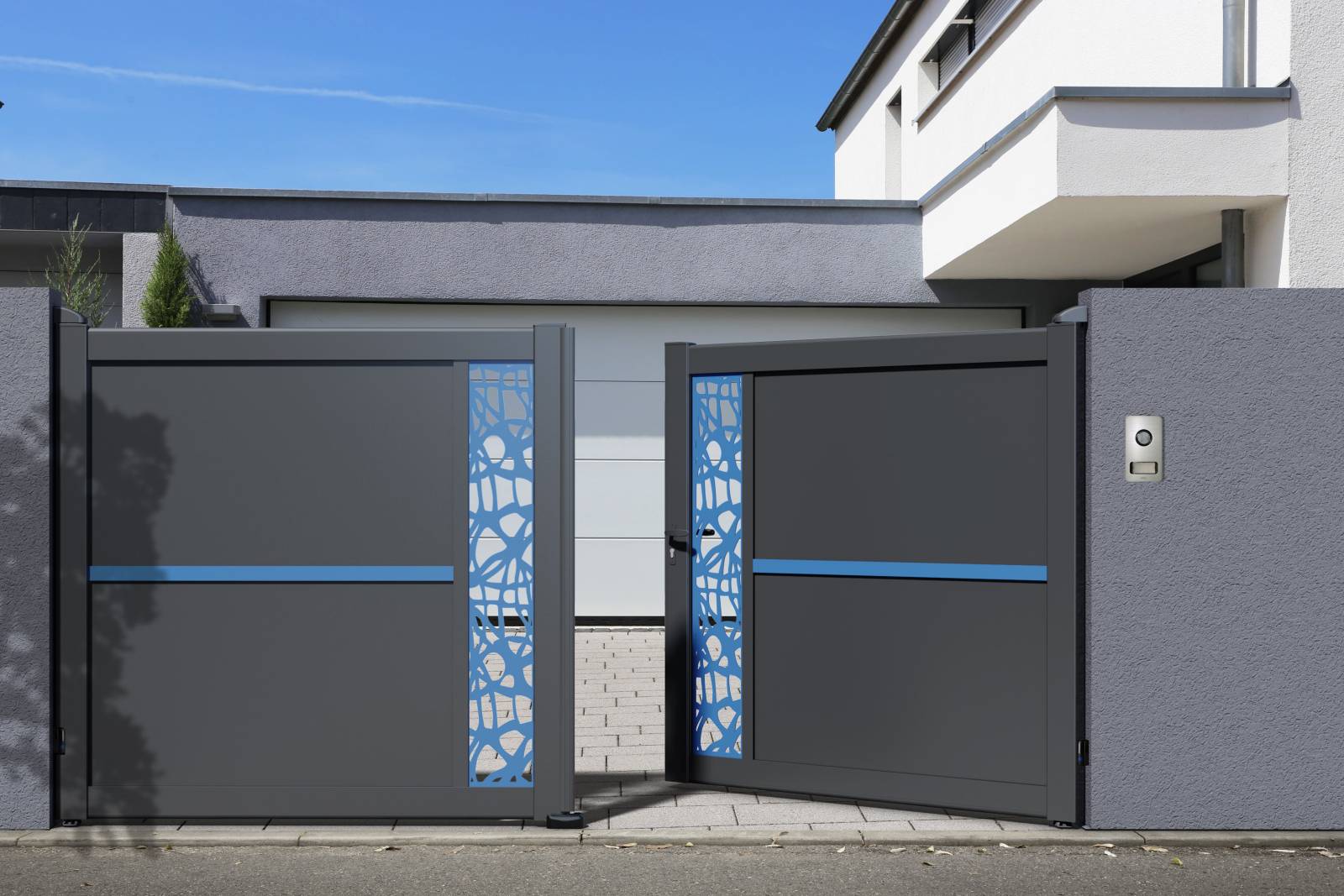 PORTAIL ALU - MATERIAUX DUBOS - Brionne - Le Neubourg - Pont-Audemer - Evreux