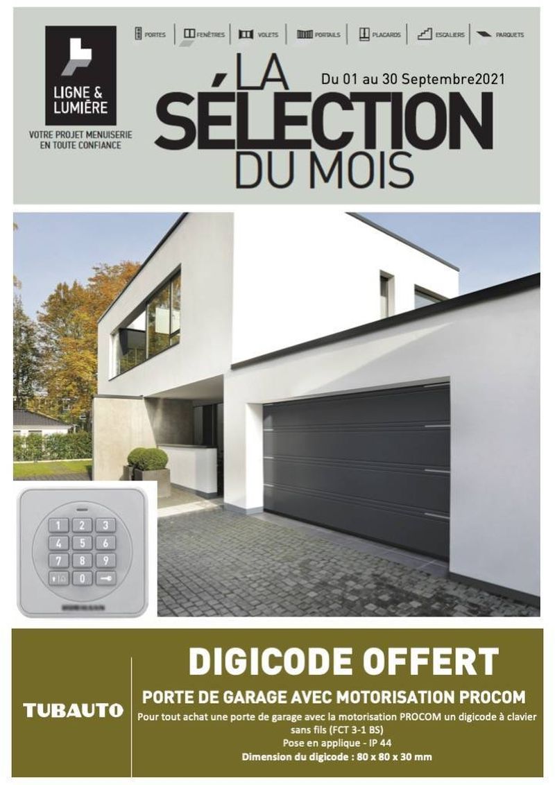 La « SELECTION DU MOIS » LIGNE et LUMIERE chez MATERIAUX DUBOS dans l’Eure